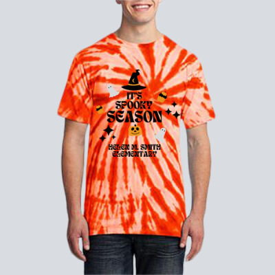 Adult Tie-Dye T-Shirt - Fall Holidays - Spooky Season Thumbnail