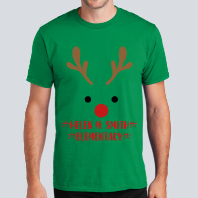 Adult T-Shirt - Winter Holidays - Reindeer Thumbnail