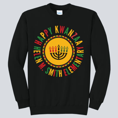 Adult Crewneck - Winter Holidays - Happy Kwanzaa Thumbnail